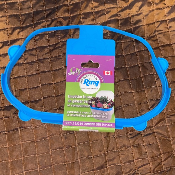 Green bin recycle bin bag compost bag cover clip in - Picture 5 of 6